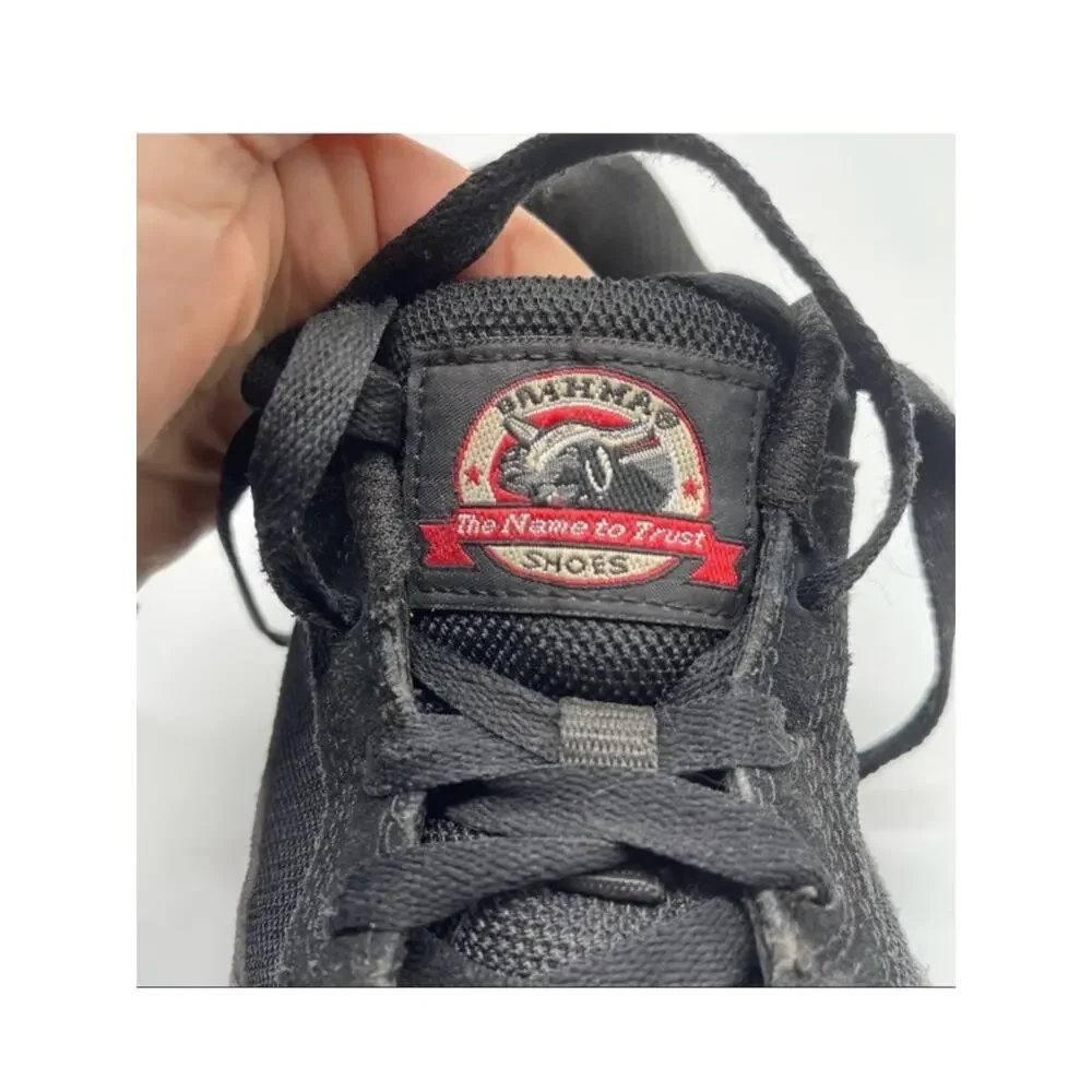Brahma Steel Toe, Skater Style Shoe, Size 7. Black Leather